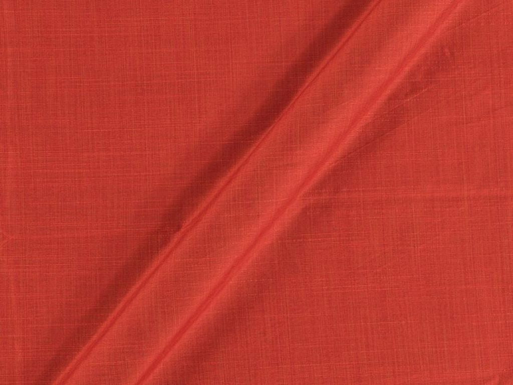 Saffron Poly Artificial Silk Fabric