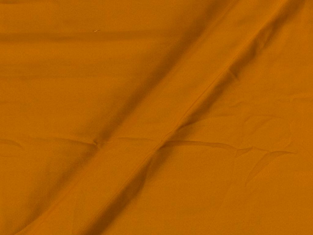 Apricot Orange Plain Butter Crepe Fabric