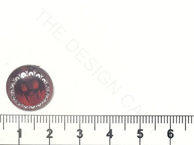 maroon-flower-acrylic-button-stc301019353