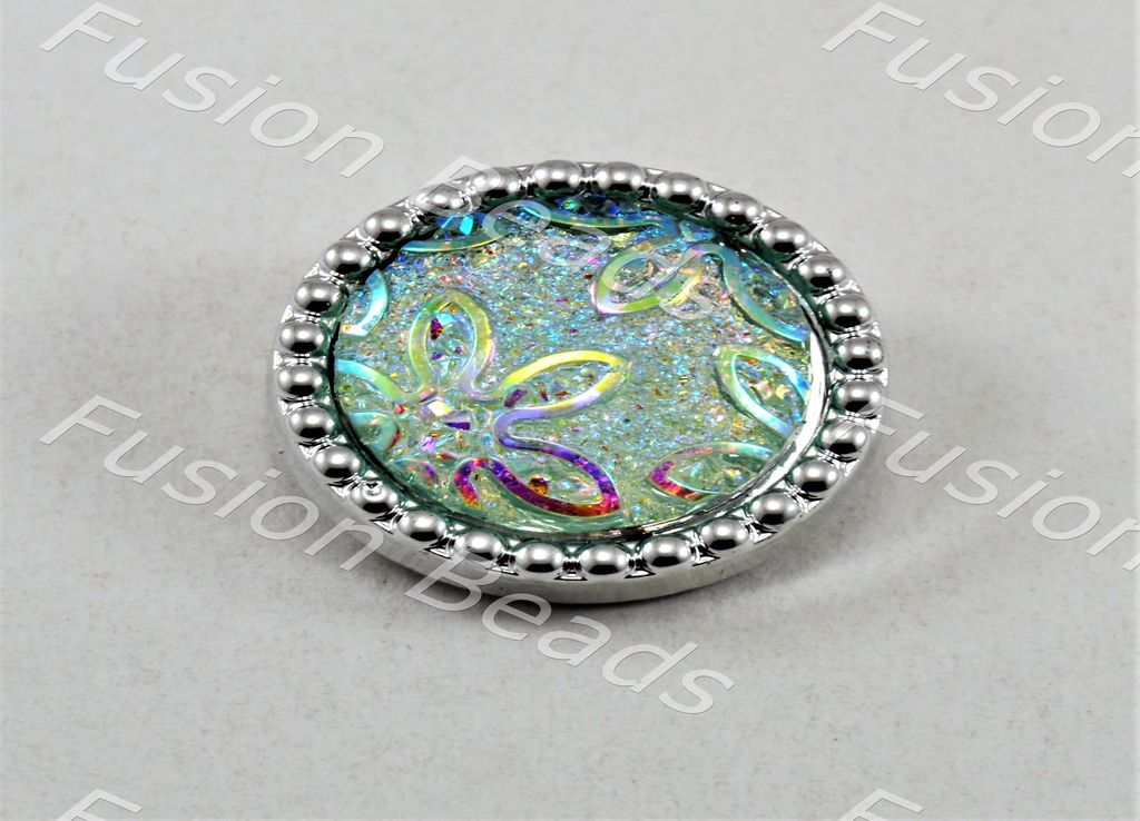 light-green-rainbow-crystal-button