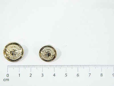 Golden Designer Acrylic Suit Buttons