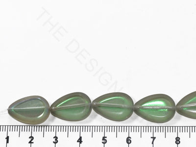 Light Green Leaf Glass Pearls | The Design Cart (3785181069346)