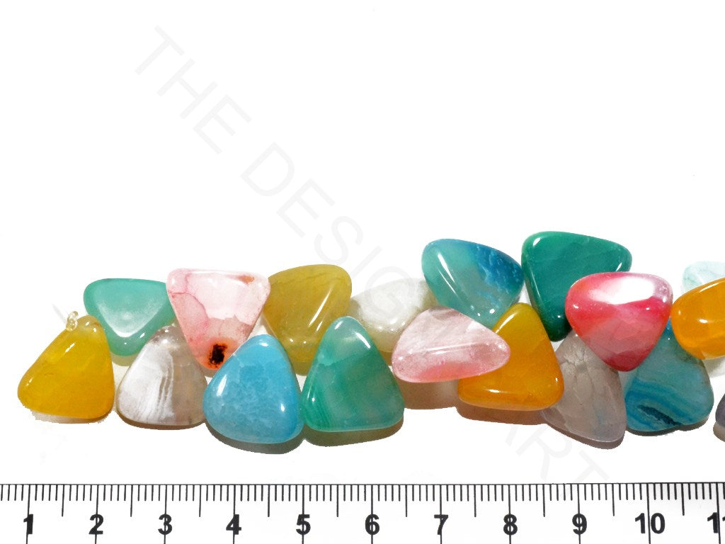 Multicolour Triangle Agate Stones | The Design Cart (3785170681890)