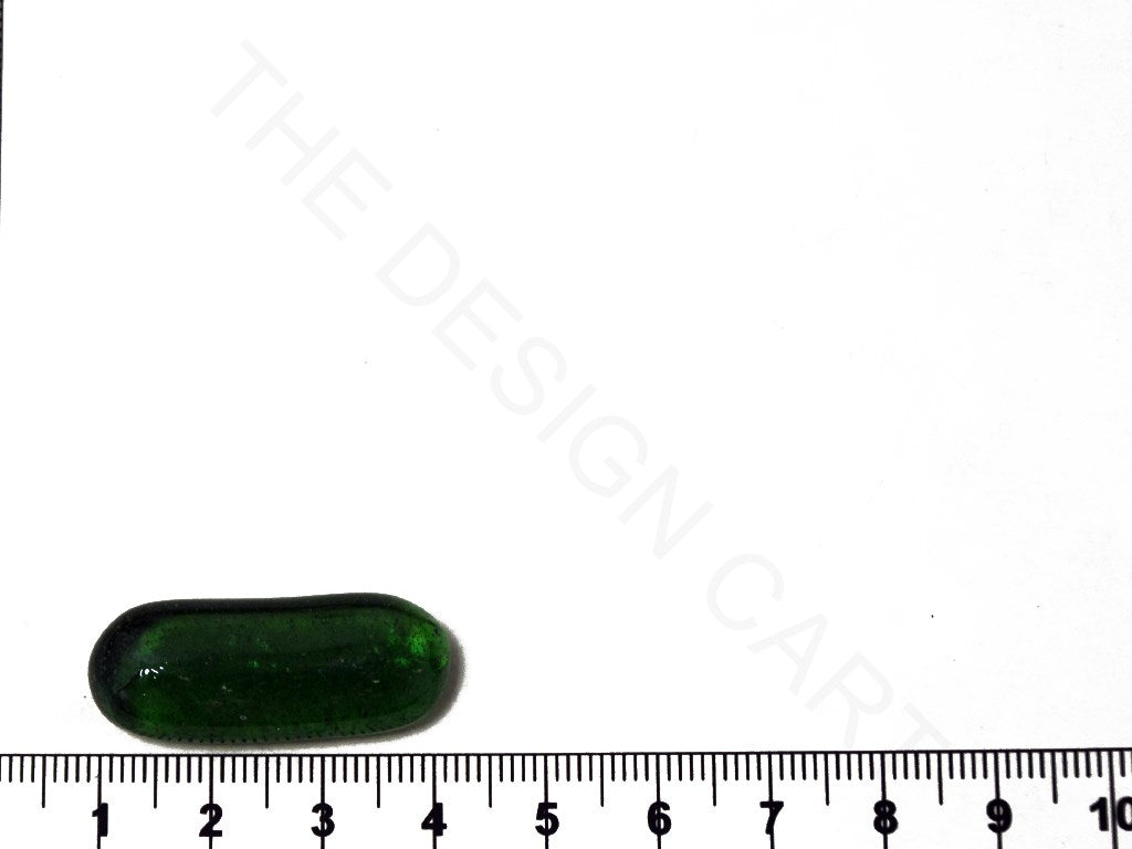 Green Plain Pebble Glass Stones | The Design Cart (4357669519429)