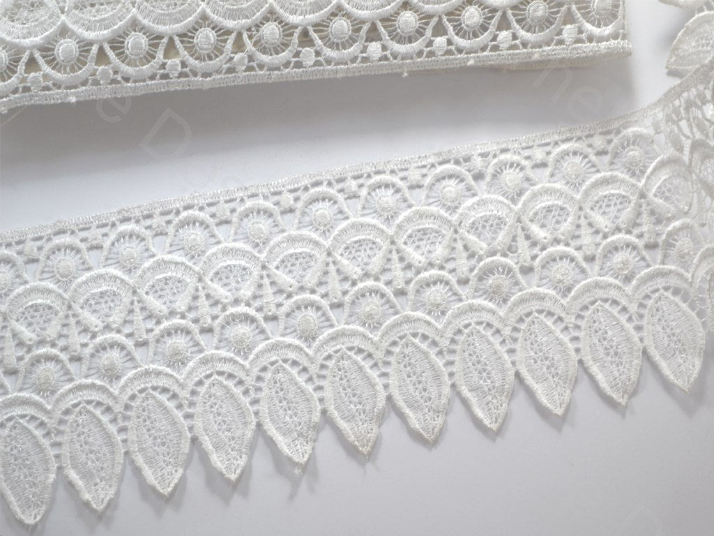 White Multilayer Cotton Lace (1583881584674)