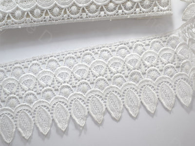 White Multilayer Cotton Lace (1583881584674)