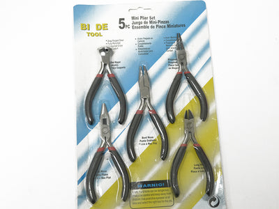 Pack of 5 Pliers for Jewelry Making