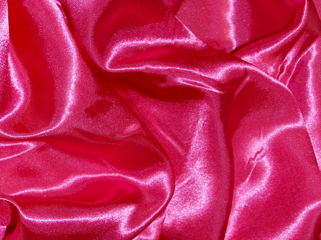 Cerise Silky Plain Japan Satin Fabric