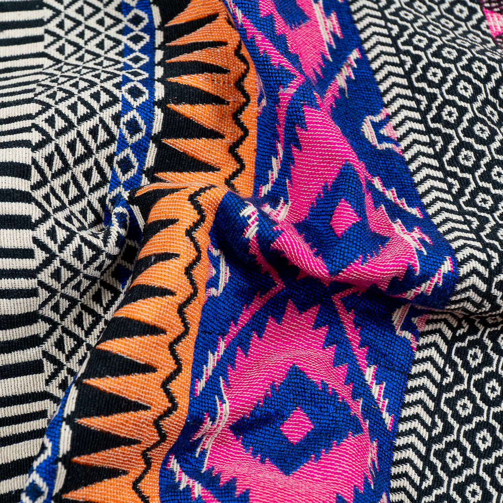 multicolor-diagonal-jacquard-fabric