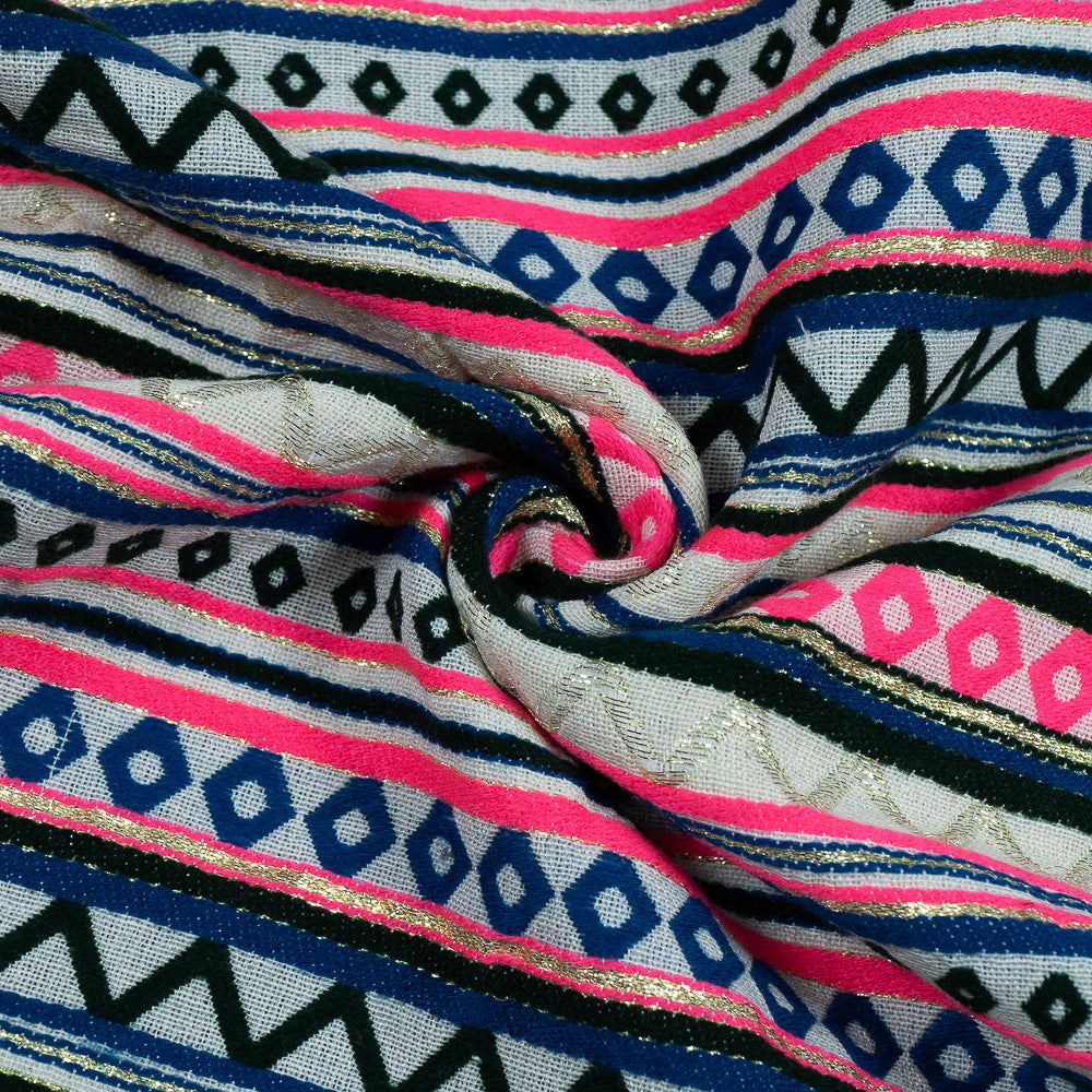 multicolor-zigzag-jacquard-fabric