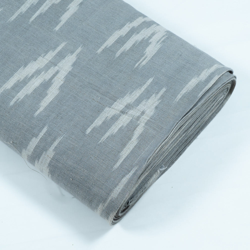 grey-chevron-ikkat-fabric