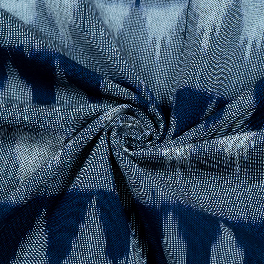 grey-with-blue-white-design-ikat-fabric