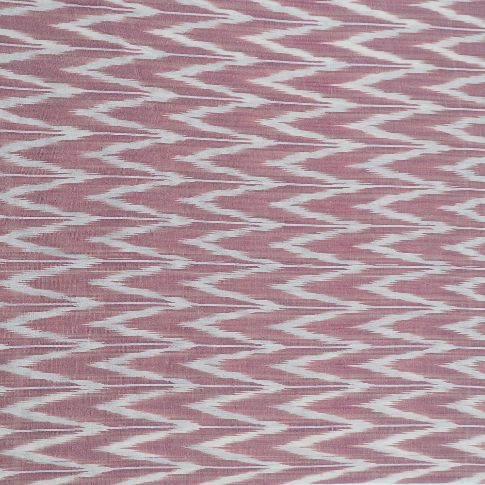 peach-chevron-ikat-fabric