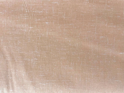 Beige Plain Cotton Linen Fabric