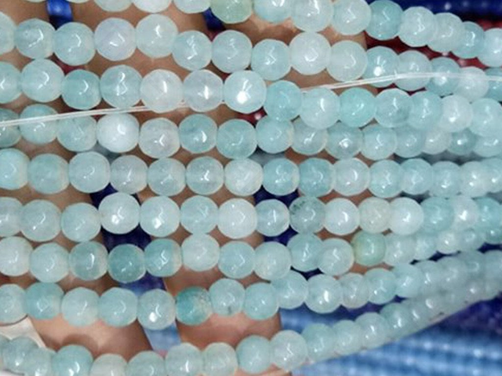 Light Blue Circular Agate Stones | The Design Cart (4333695860805)