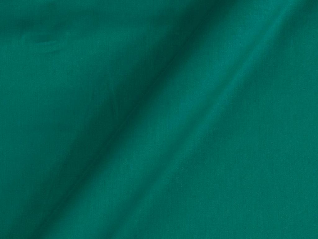 Sea Green Cotton Satin Plain Dyed Fabric