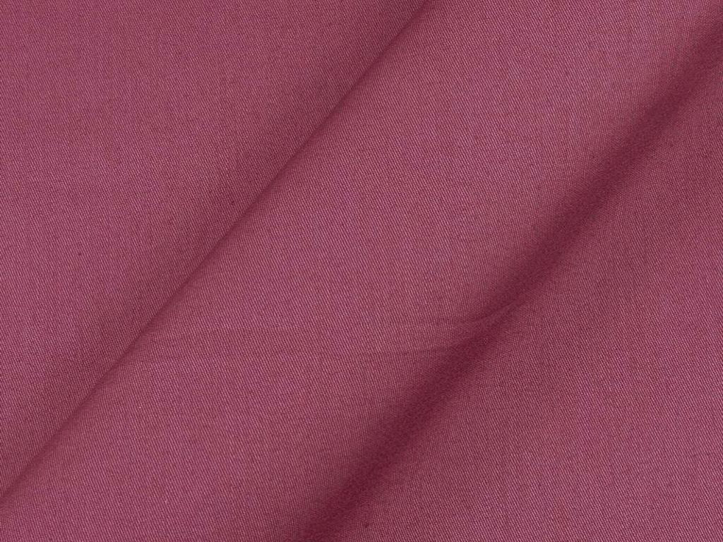 Magenta Pink Cotton Satin Plain Dyed Fabric 2