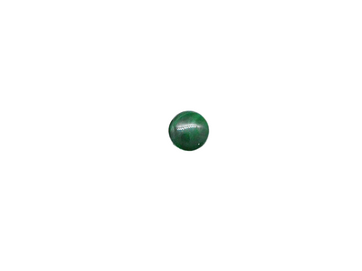 Dark Green Circular Shaped 2 Hole Plastic Acrylic Beads