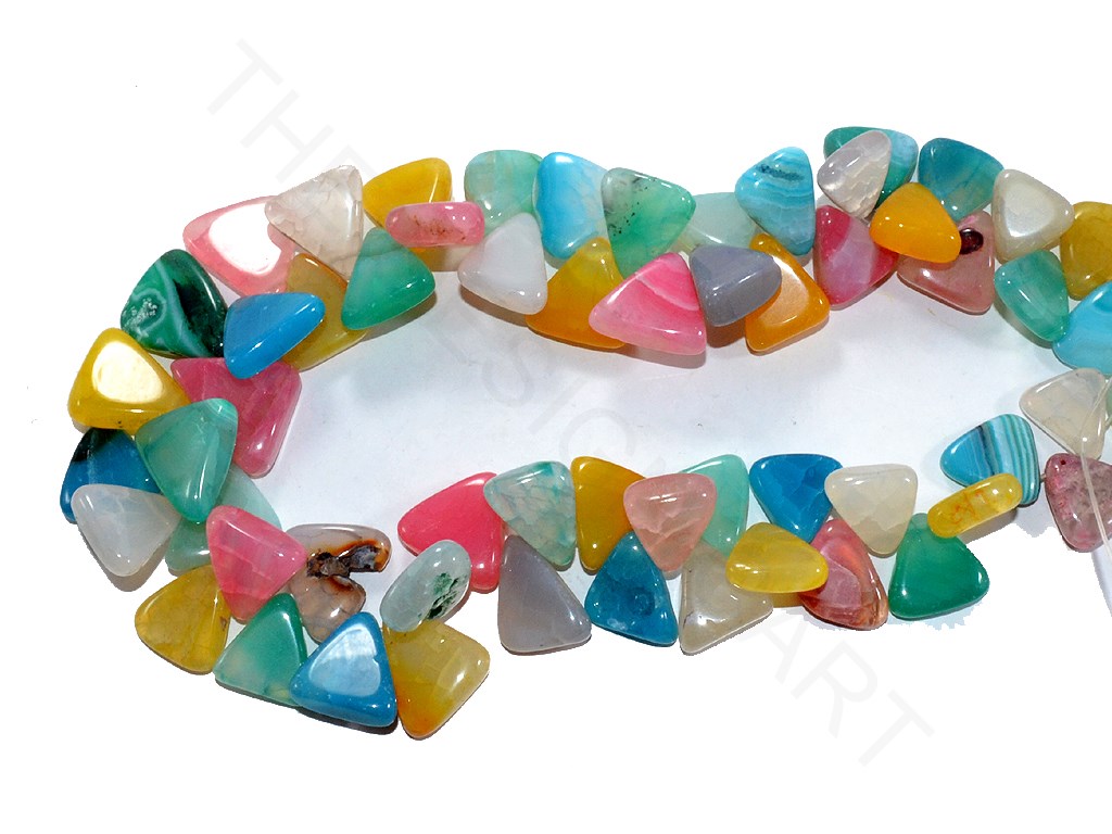 Multicolour Triangle Agate Stones | The Design Cart (3785170681890)