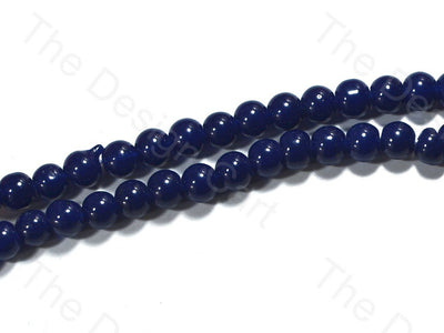 Dark Blue Spherical Glass Beads (1666694905890)
