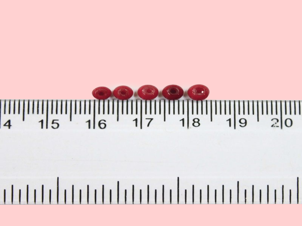 cranberry-red-spherical-ceramic-beads
