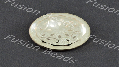 white-metallic-finish-buttons-simple-circular-design