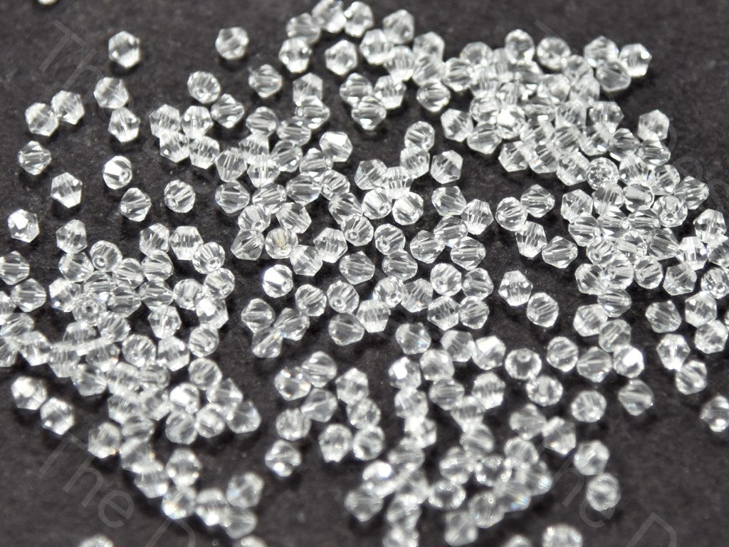White Bicone Crystal Beads (400565731362)
