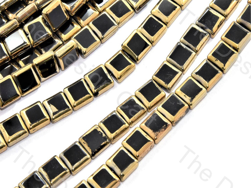 Black Golden Border Designer Beads | The Design Cart (1557078933538)