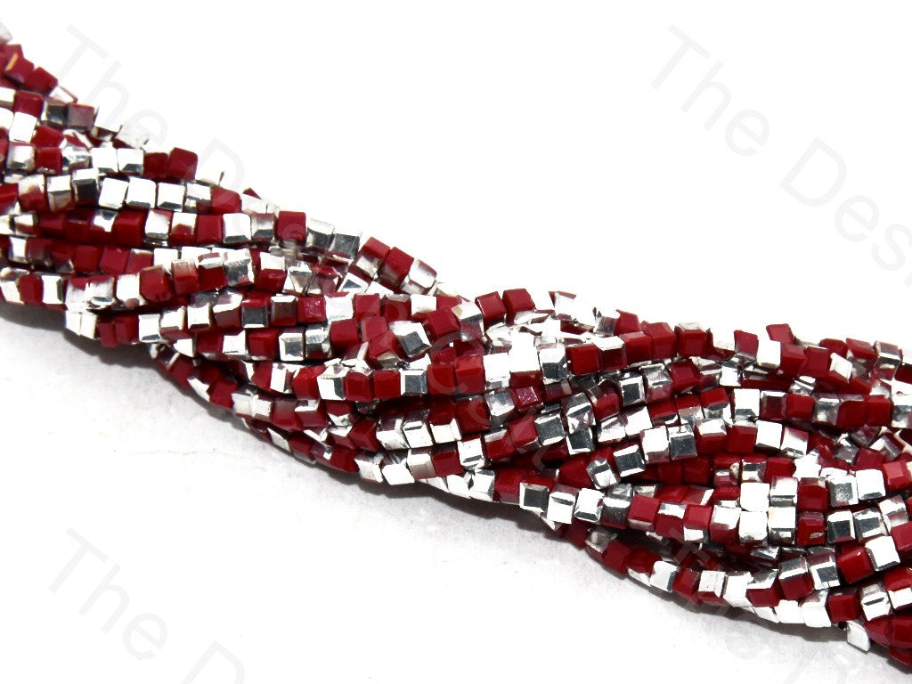 silver-red-dual-tone-cube-shaped-crystal-bead (421738938402)