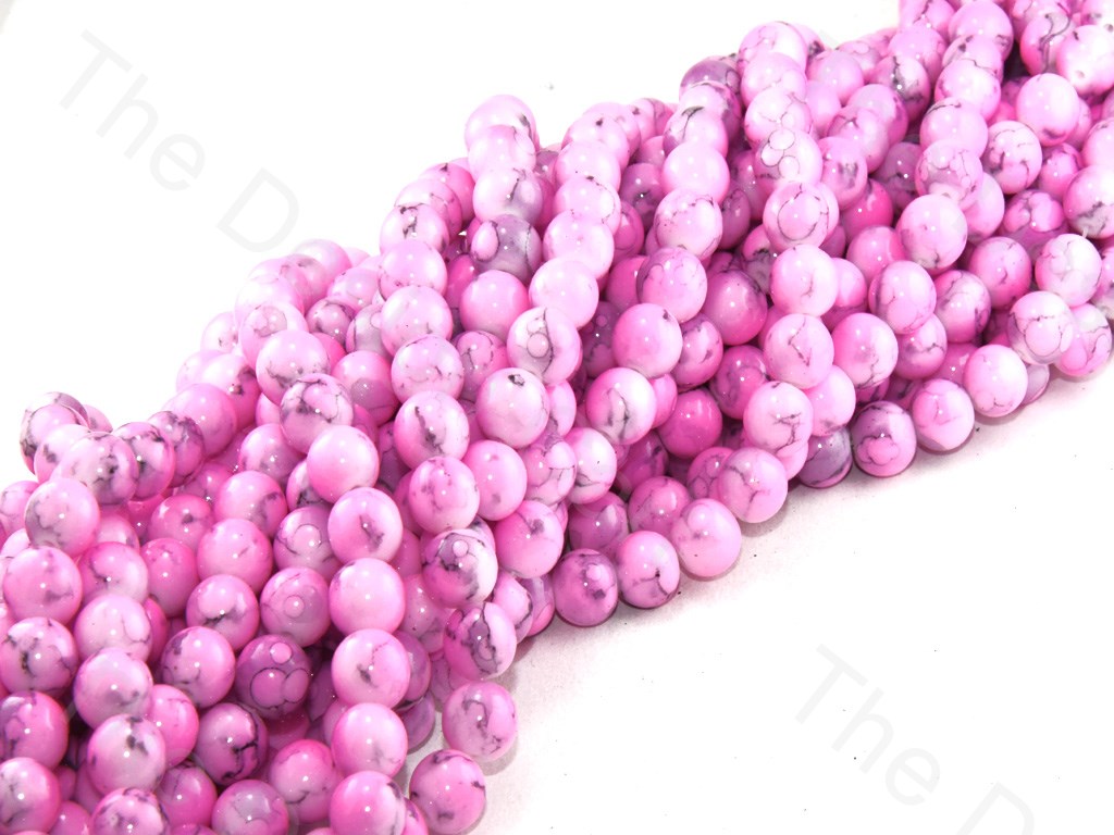 baby-pink-black-designer-spherical-glass-pearl (12421131091)