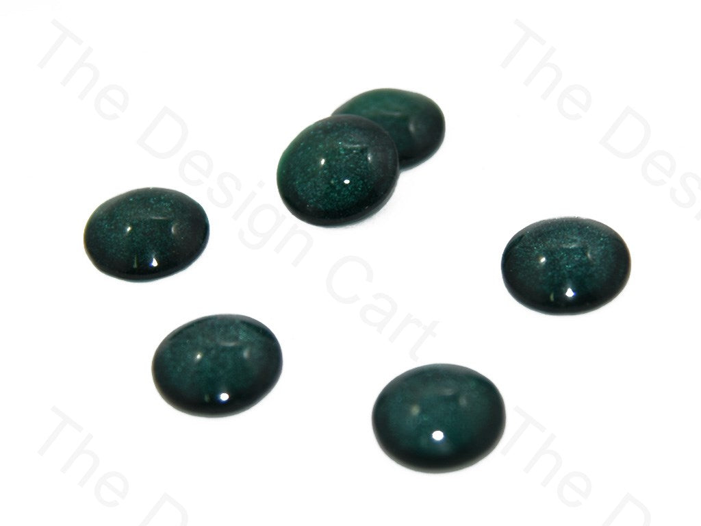 Teal Circular Glass Stones (401482580002)
