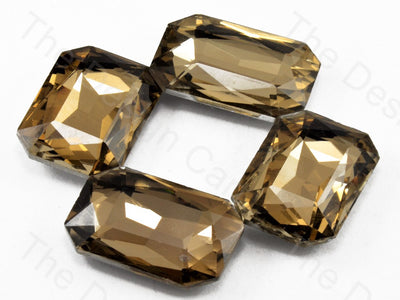 Golden / LCT Rectangle Shaped Glass stone (11324076051)