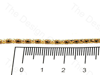Cylindrical Golden Hooks Metal Chain | The Design Cart (556877152290)