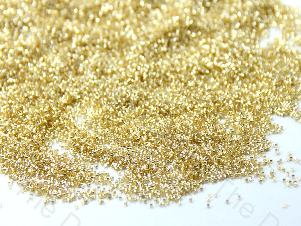 Miyuki Golden Silverline Hexagonal Cut Beads (1492738998306)