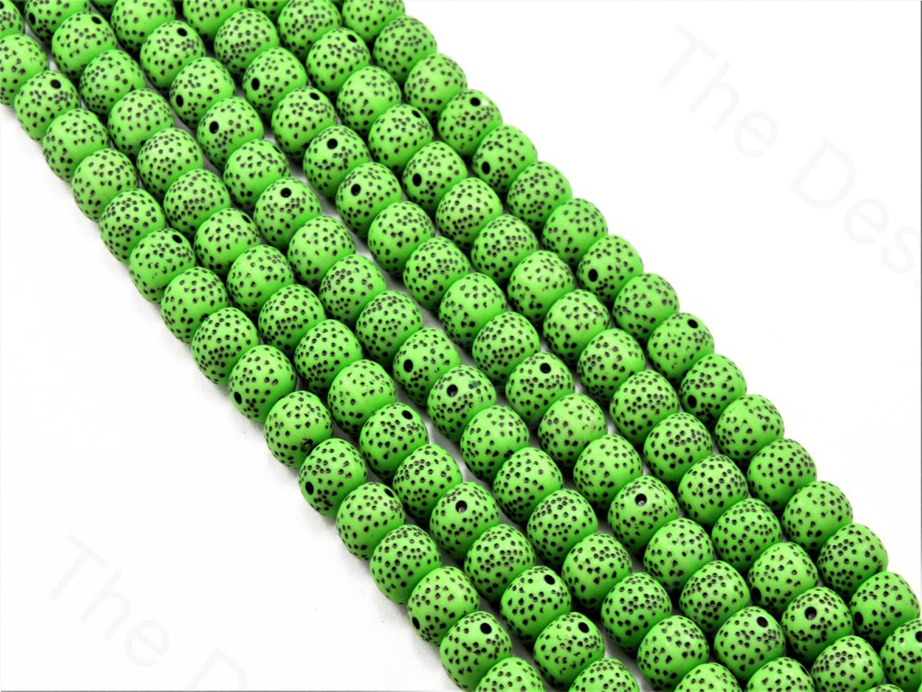 green-plastic-printed-beads (11425980435)