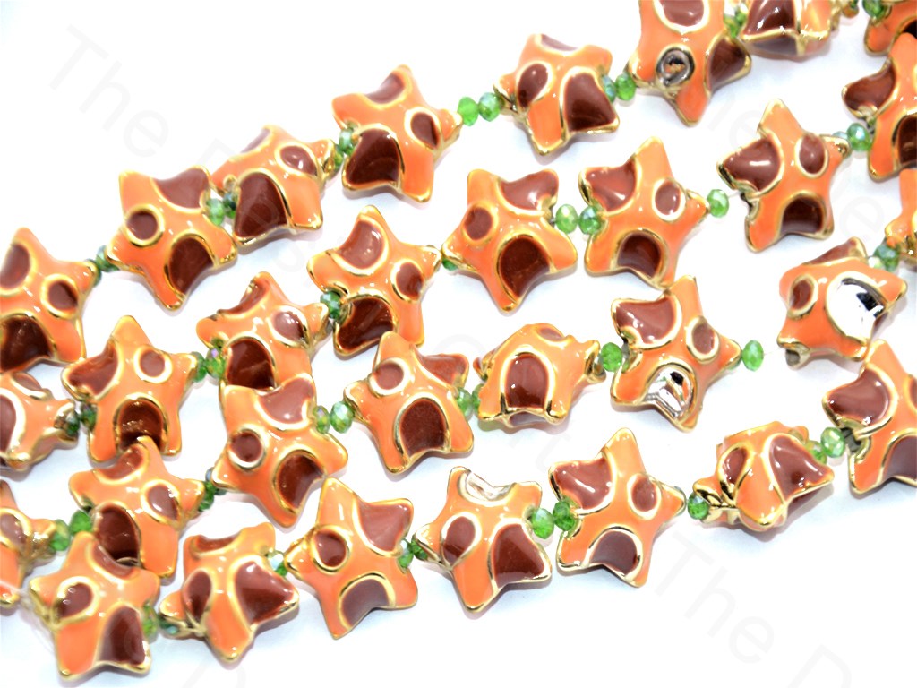 orange-brown-star-shape-metallic-plastic-beads (440883085346)