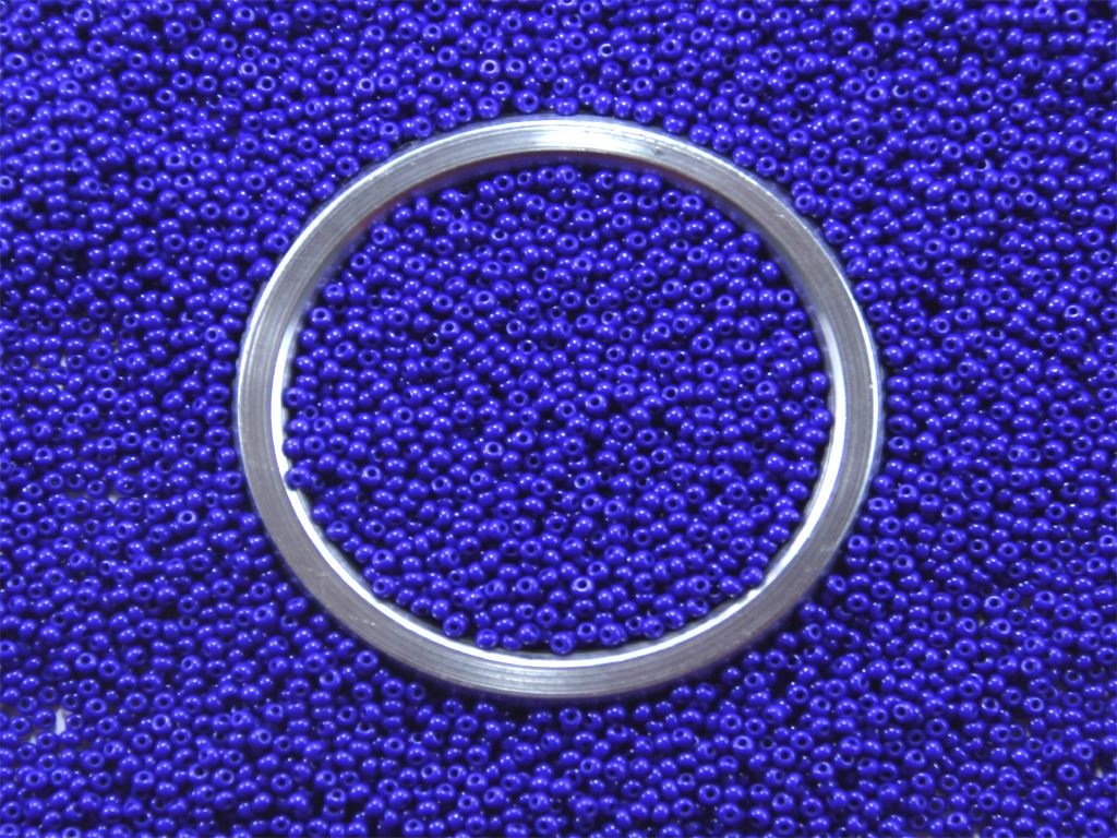 Deep Sea Blue Opaque Preciosa Round Seed Beads (1557079392290)