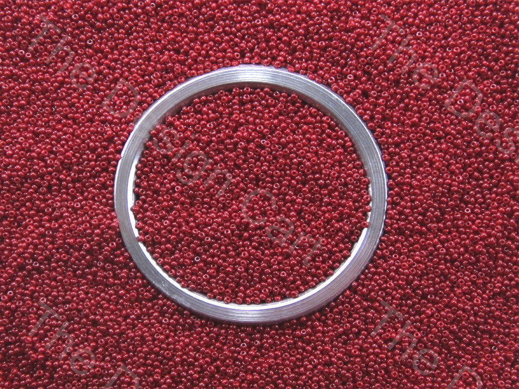 Deep Maroon Opaque Preciosa Round Seed Beads (1426897141794)