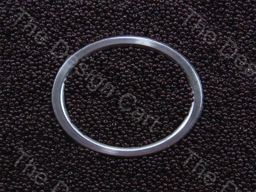 Black Opaque Preciosa Round Seed Beads (1432200118306)