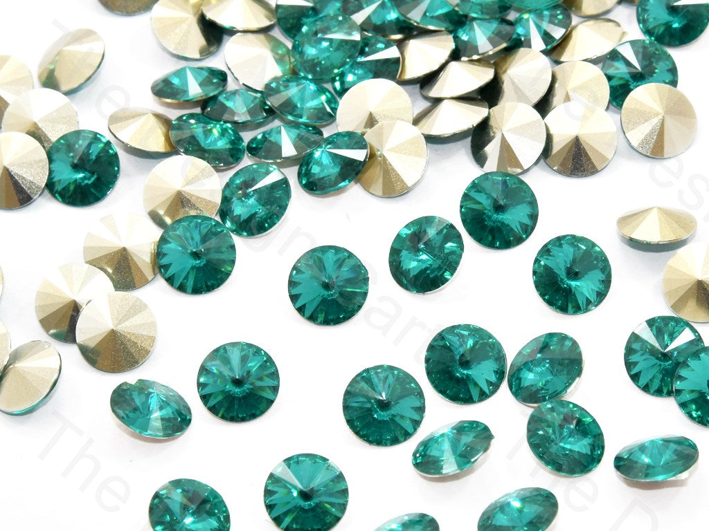 Green Round Shaped Resin Stones | The Design Cart (545053802530)