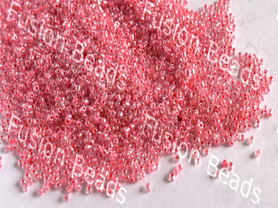 Pink Inside Round Seed Beads | The Design Cart (420045586466)