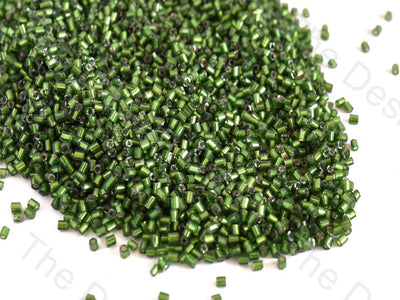Silverline Green 2 Cut Seed Beads (10638342291)