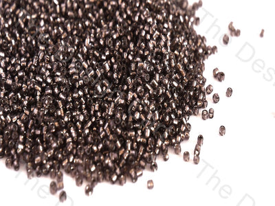 Opaque Luster Brown Round Rocailles Seed Beads | The Design Cart (10593825555)