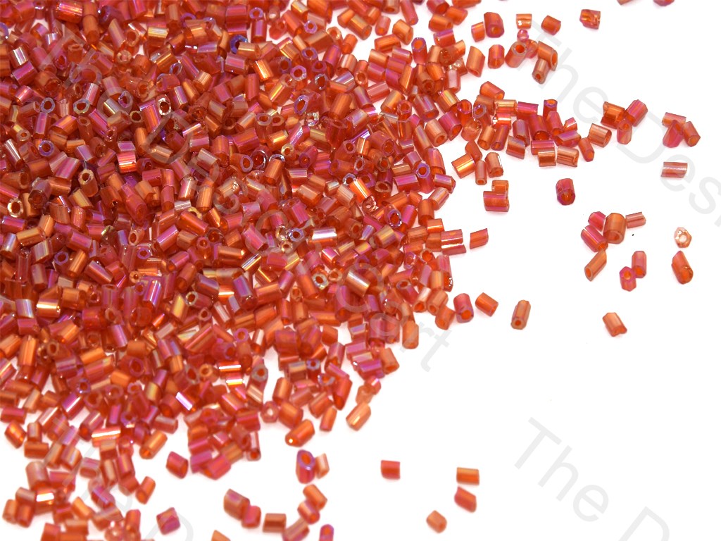 Red Rainbow 2 Cut Seed Beads (432020291618)