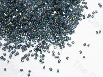 Sapphire Blue Rainbow 2 Cut Seed Beads (432020357154)