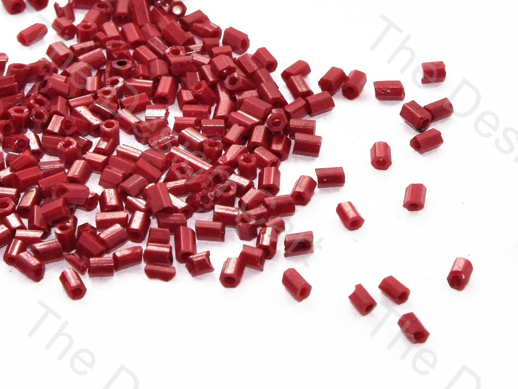 Maroon Dyed 2 Cut Seed Beads (448146505762)