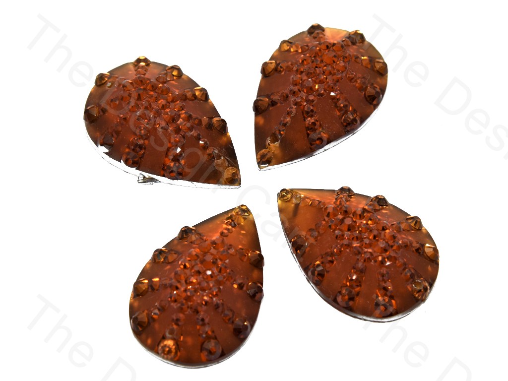 Brown Drop Sugar Resin Stone (439158702114)