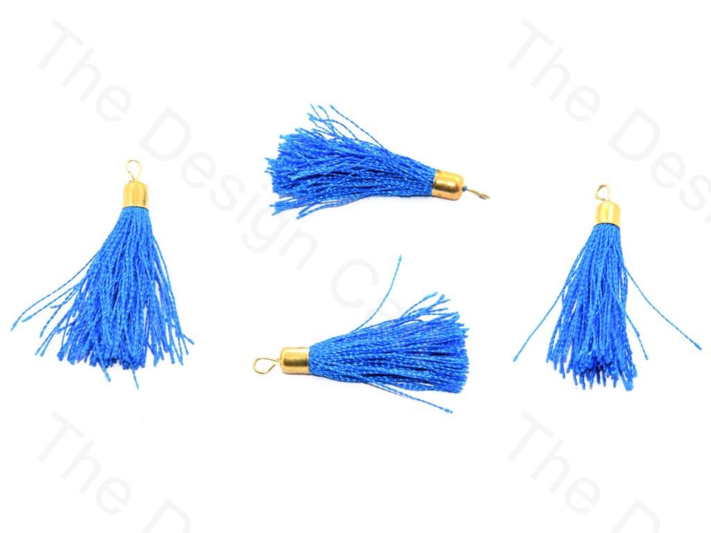 Blue Silk Thread Tassel | The Design Cart (526013857826)