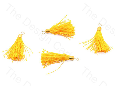 Lemon Yellow Silk Thread Tassel | The Design Cart (526014087202)