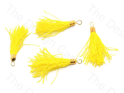 Yellow Silk Thread Tassel | The Design Cart (526014152738)